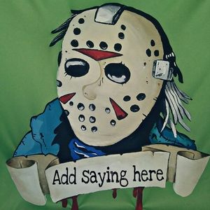 Halloween door hanger